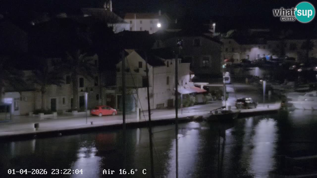 Web kamera Hvar Vrboska marina | otok Hvar | Dalmacija