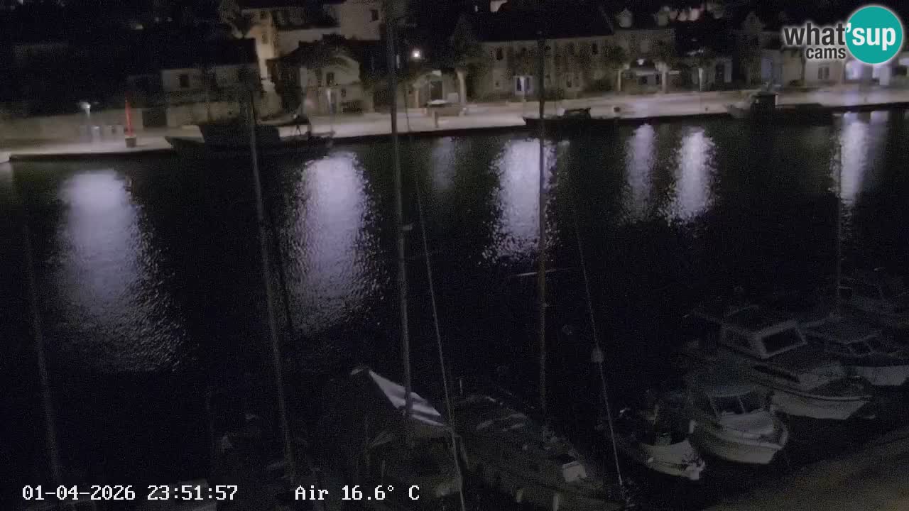 Web kamera Hvar Vrboska marina | otok Hvar | Dalmacija
