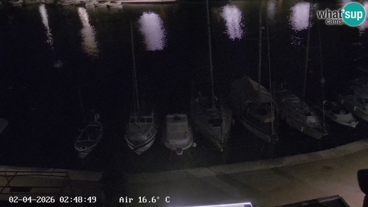 Web kamera Hvar Vrboska marina | otok Hvar | Dalmacija