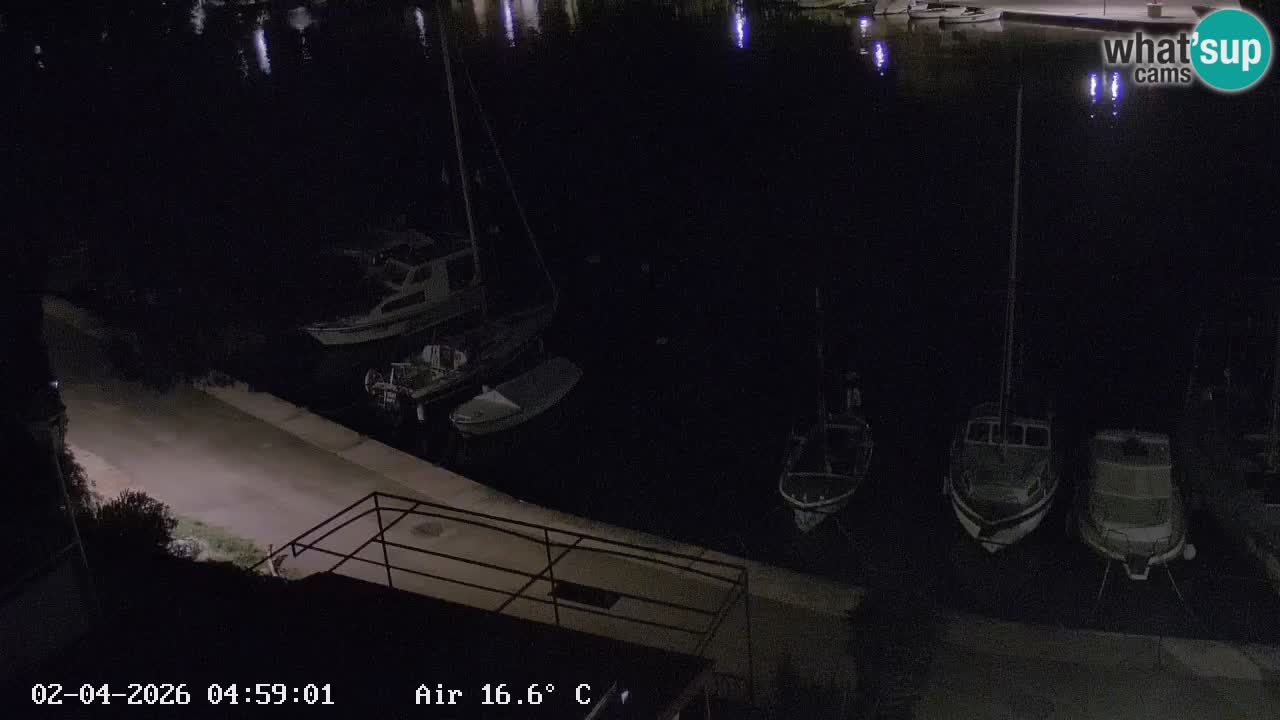 Livecam Vrboska marina | Hvar island | Dalmatia