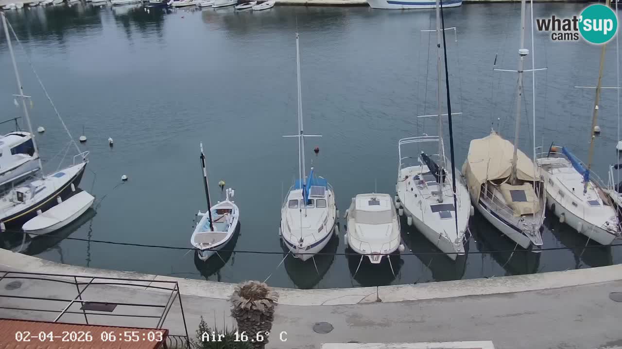 Web kamera Hvar Vrboska marina | otok Hvar | Dalmacija