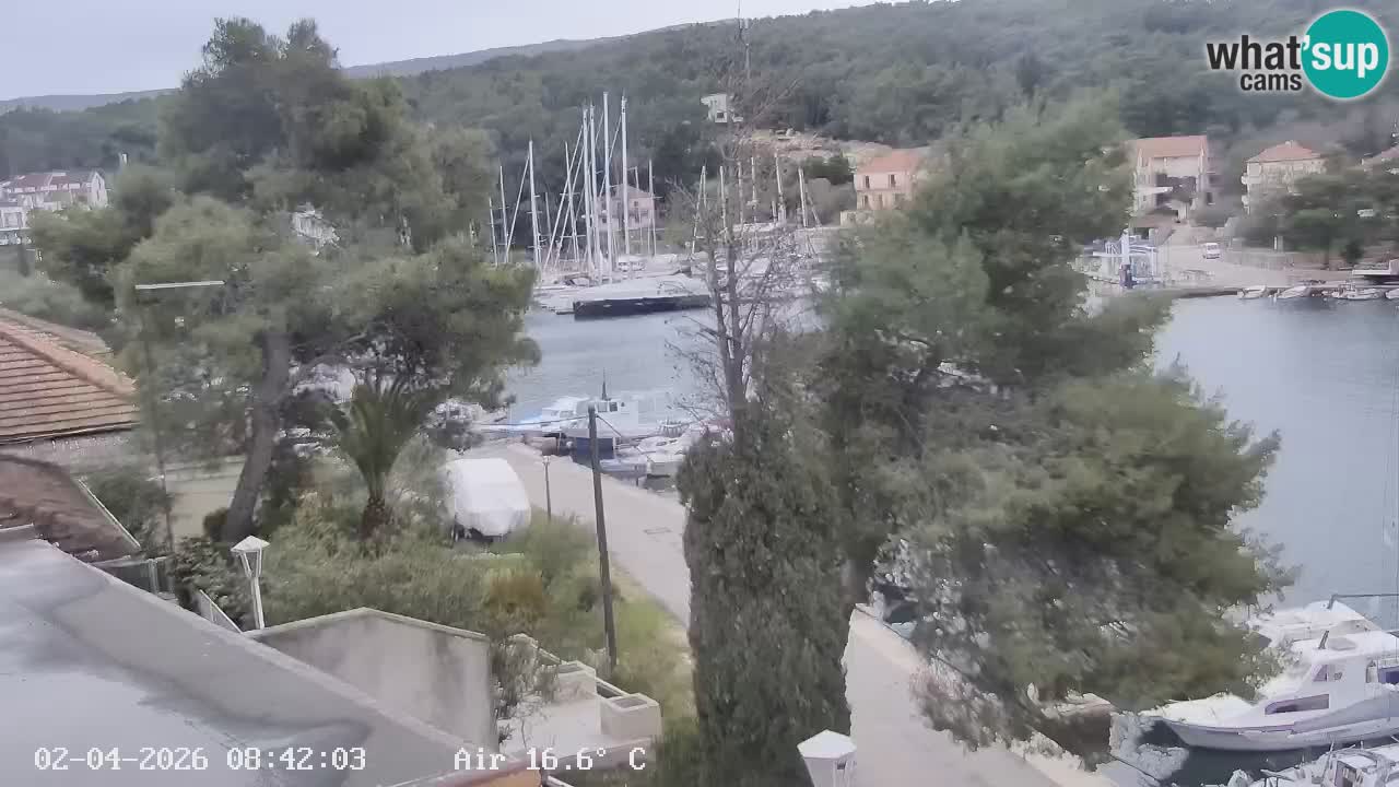 Livecam Vrboska marina | Hvar island | Dalmatia