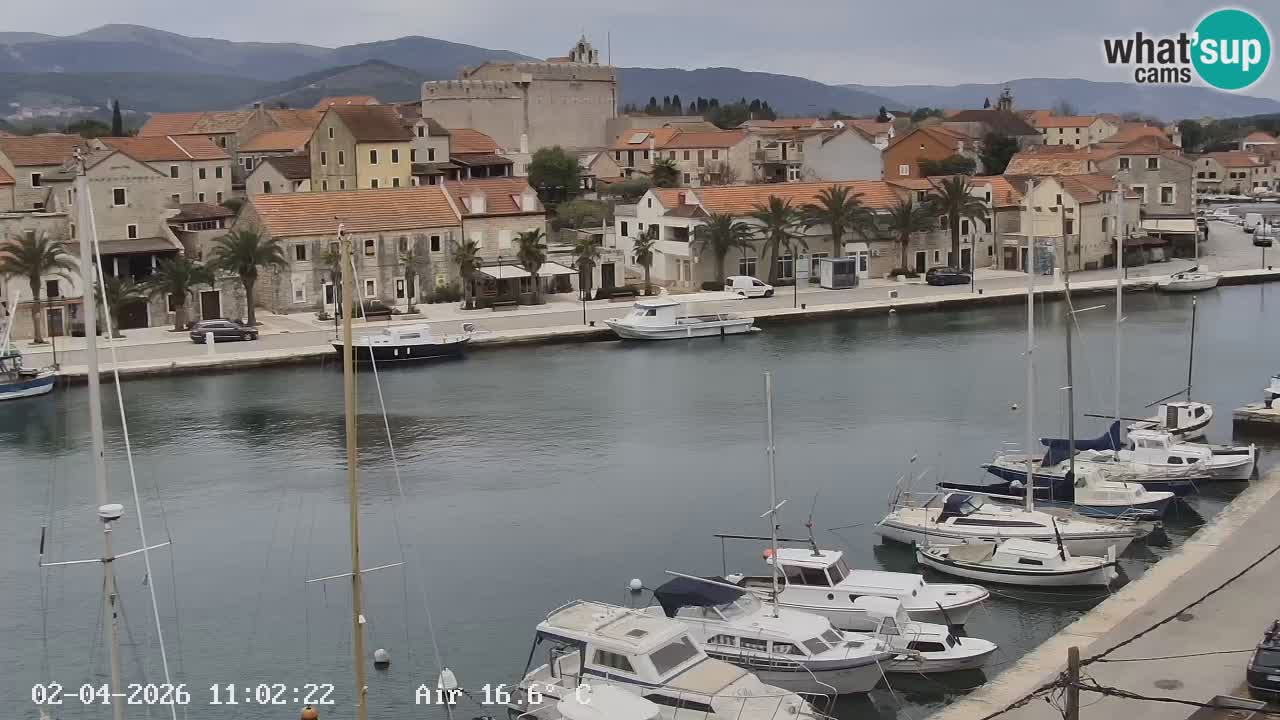 Web kamera Hvar Vrboska marina | otok Hvar | Dalmacija