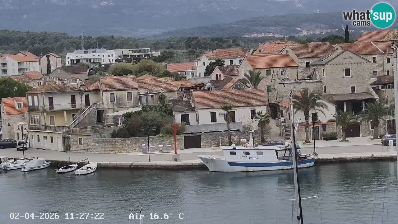 Web kamera Hvar Vrboska marina | otok Hvar | Dalmacija