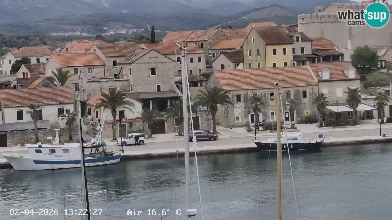 Livecam Hvar Vrboska marina | Île de Hvar | Dalmatia