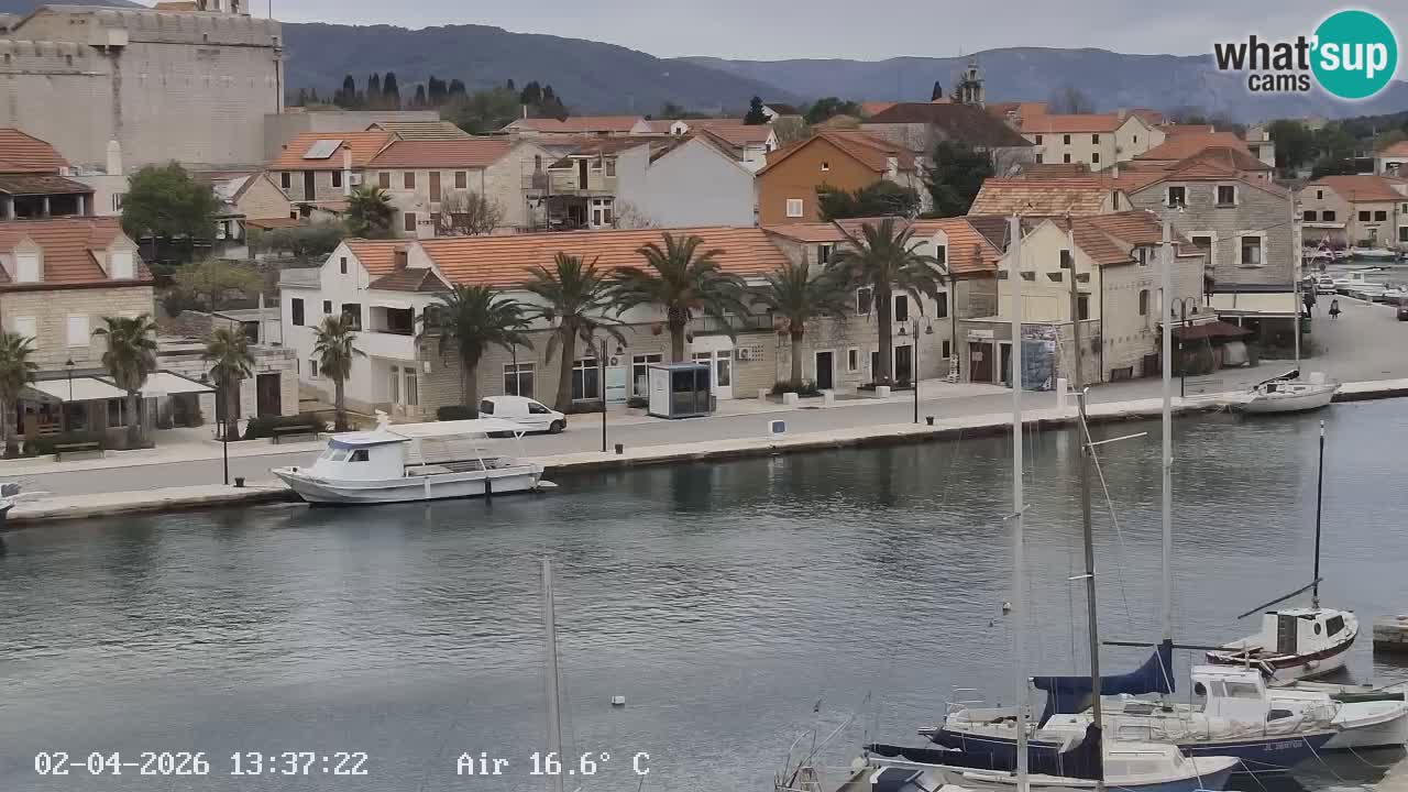 Webcam Hvar Vrboska marina | Dalmazia