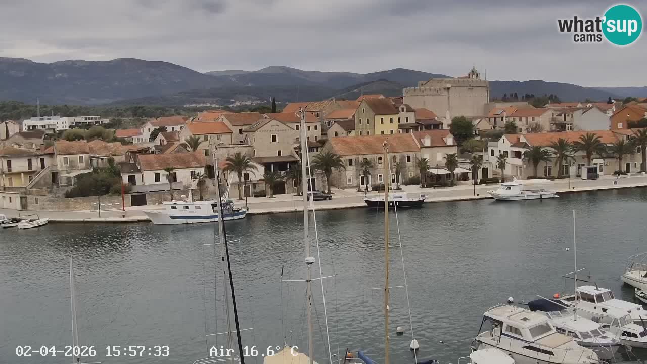 Webcam Hvar Vrboska marina | Dalmazia