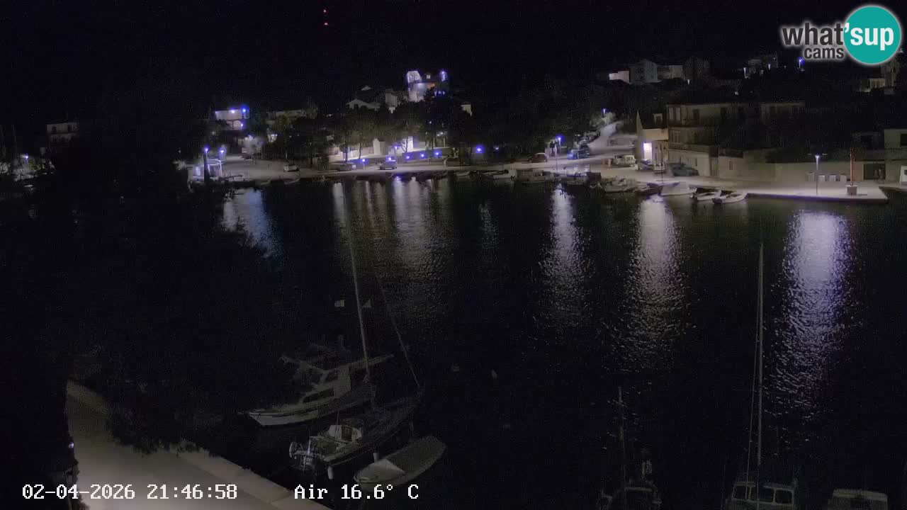 Webcam Vrboska marina | Hvar Insel | Dalmatien