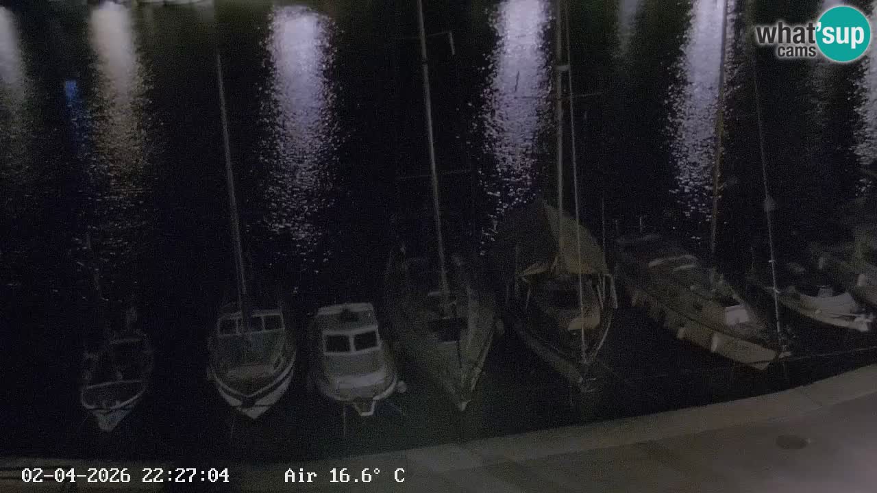 Webcam Hvar Vrboska marina | Dalmazia