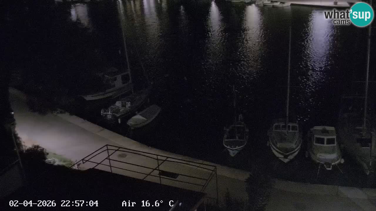 Livecam Vrboska marina | Hvar island | Dalmatia