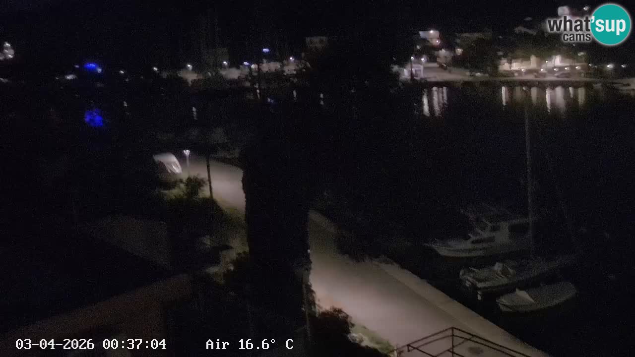 Livecam Vrboska marina | Hvar island | Dalmatia