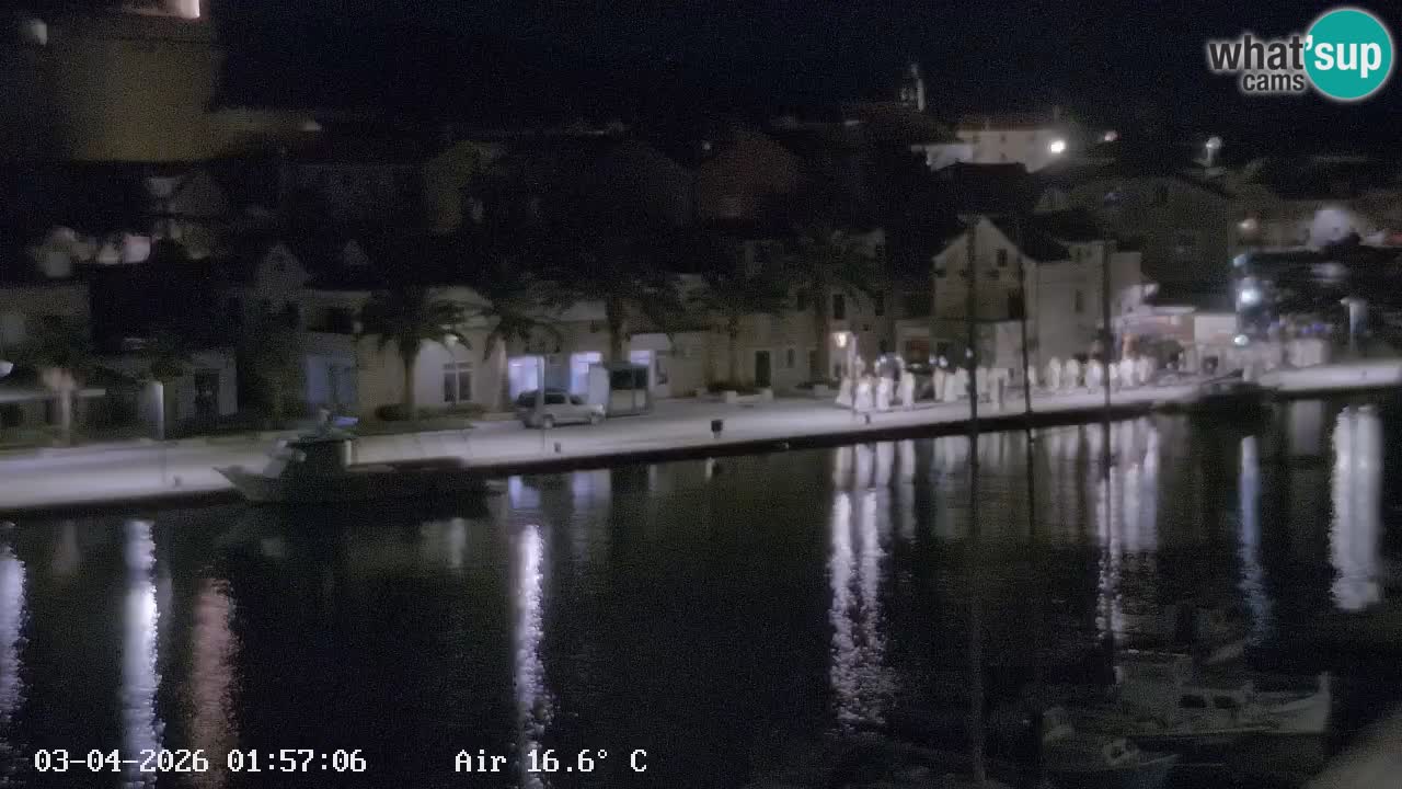Livecam Vrboska marina | Hvar island | Dalmatia
