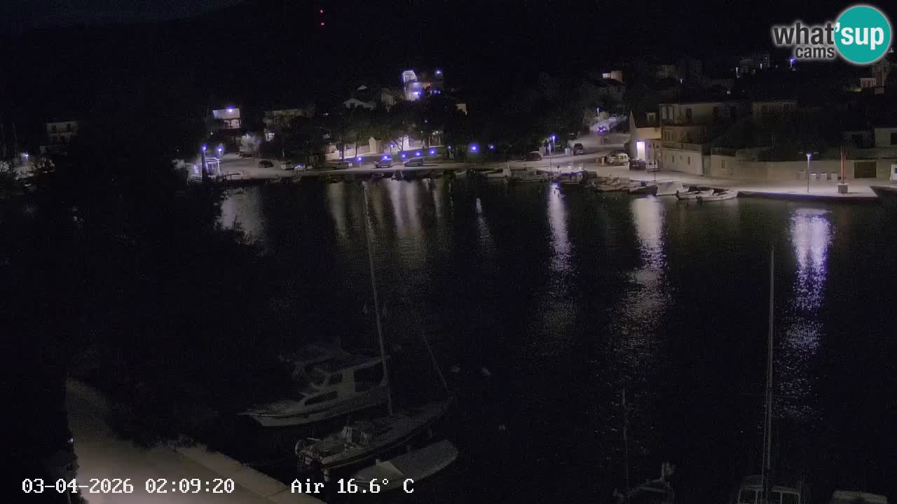 Livecam Vrboska marina | Hvar island | Dalmatia