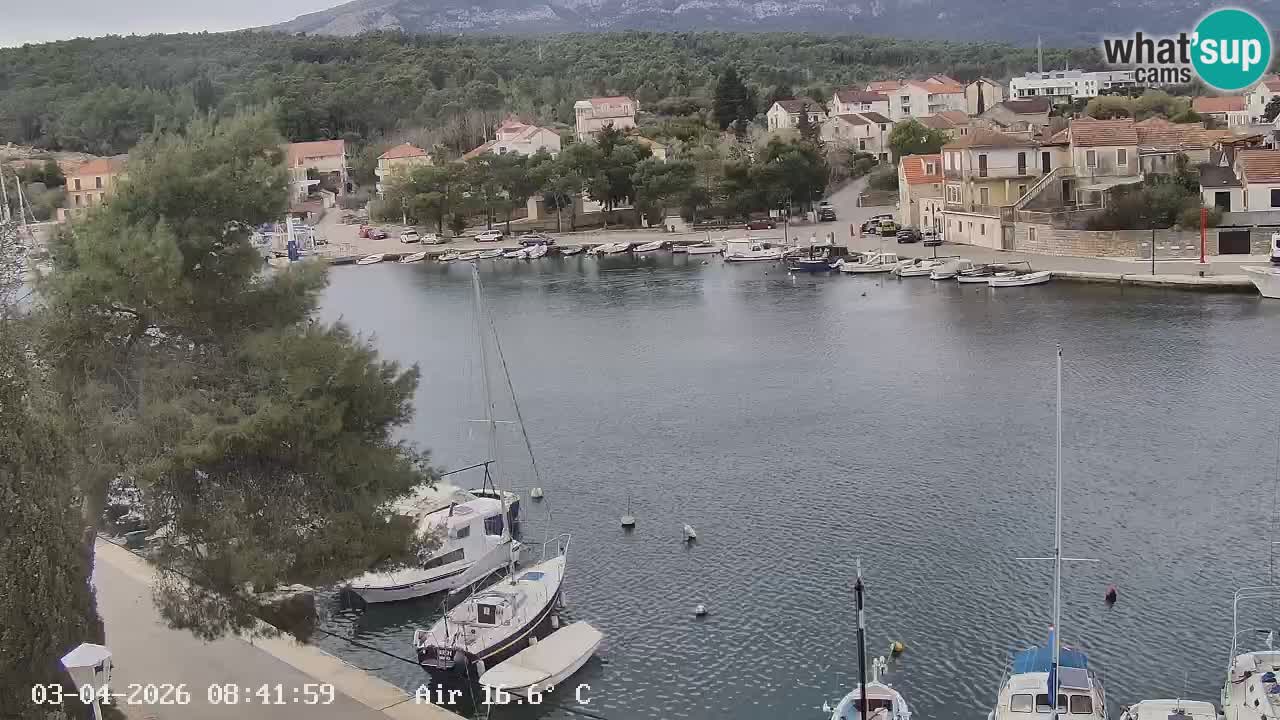 Webcam Vrboska marina | Hvar Insel | Dalmatien