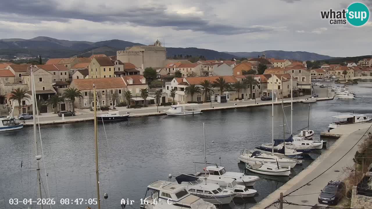 Web kamera Hvar Vrboska marina | otok Hvar | Dalmacija