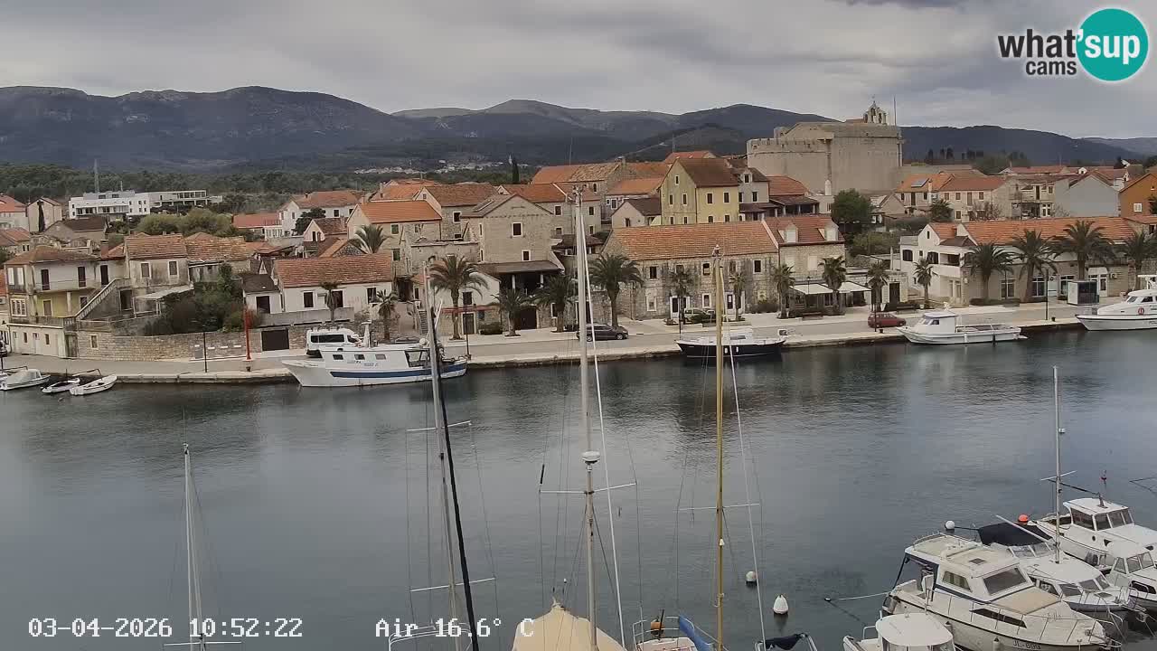 Web kamera Hvar Vrboska marina | otok Hvar | Dalmacija
