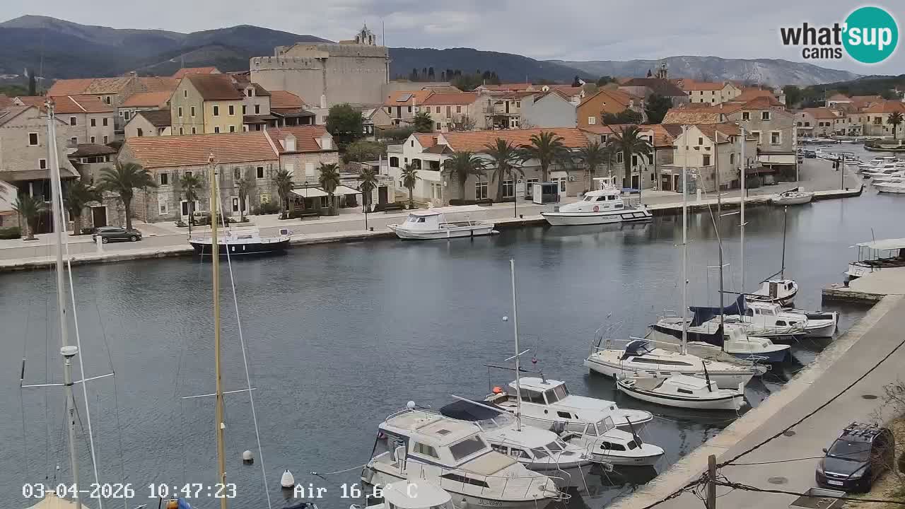 Webcam Vrboska marina | Hvar Insel | Dalmatien