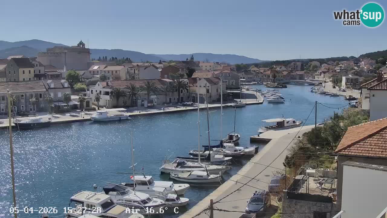 Livecam Vrboska marina | Hvar island | Dalmatia