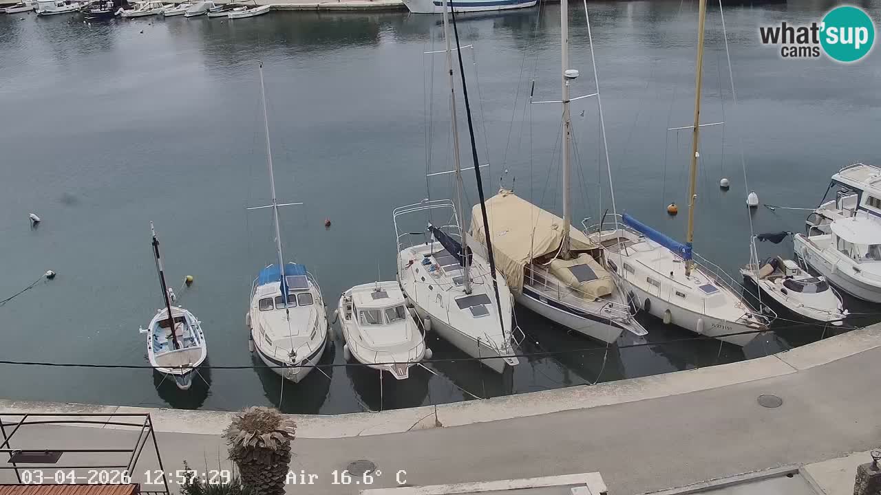 Webcam Hvar Vrboska marina | Dalmazia