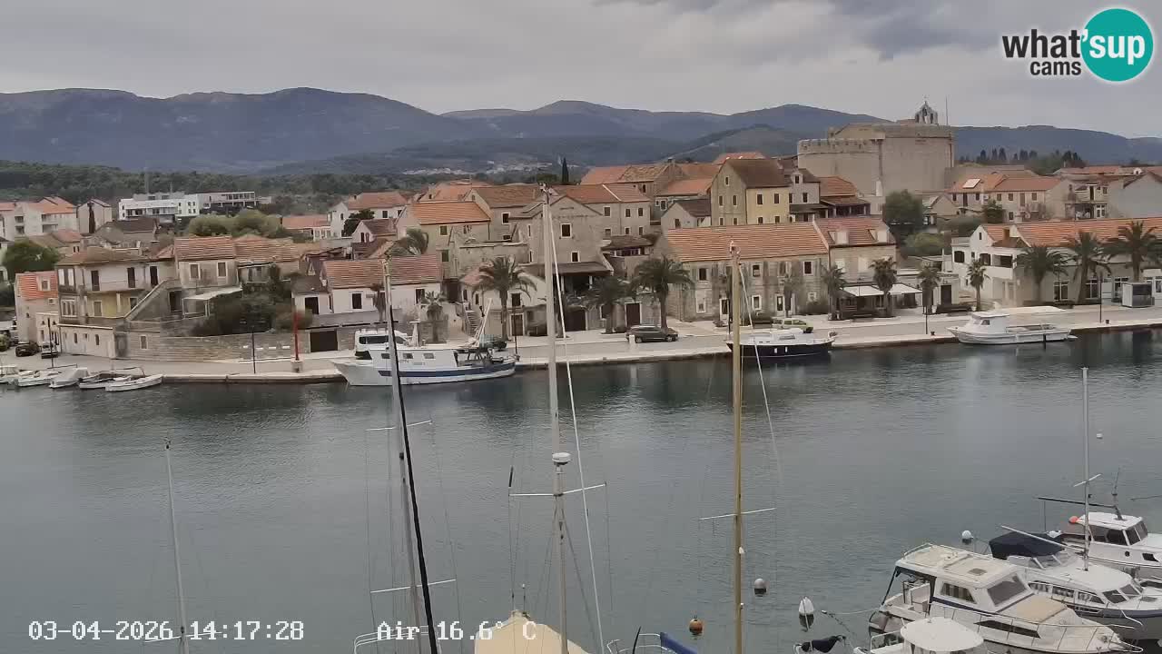 Web kamera Hvar Vrboska marina | otok Hvar | Dalmacija