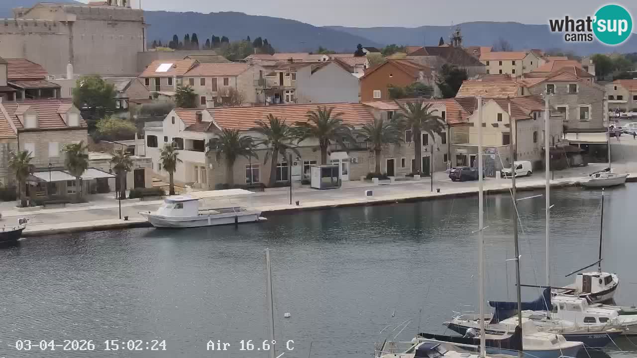 Web kamera Hvar Vrboska marina | otok Hvar | Dalmacija