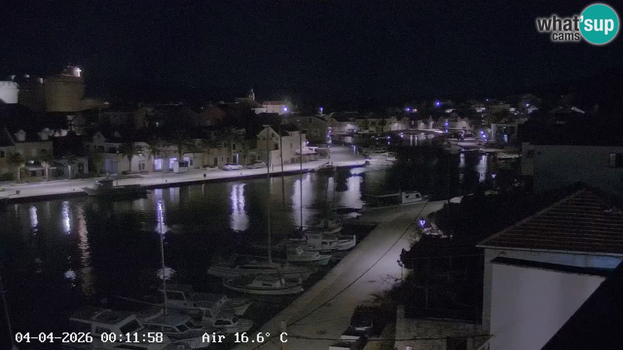Livecam Hvar Vrboska marina | Île de Hvar | Dalmatia