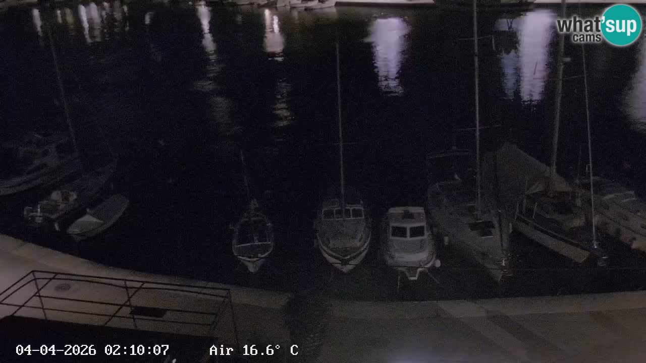 Livecam Hvar Vrboska marina | Île de Hvar | Dalmatia