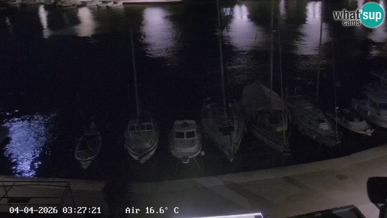Livecam Hvar Vrboska marina | Île de Hvar | Dalmatia