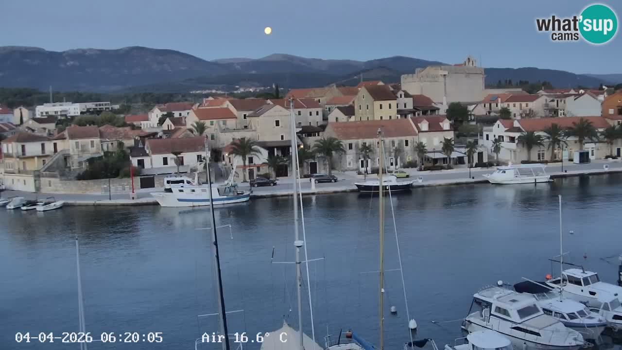 Livecam Vrboska marina | Hvar island | Dalmatia