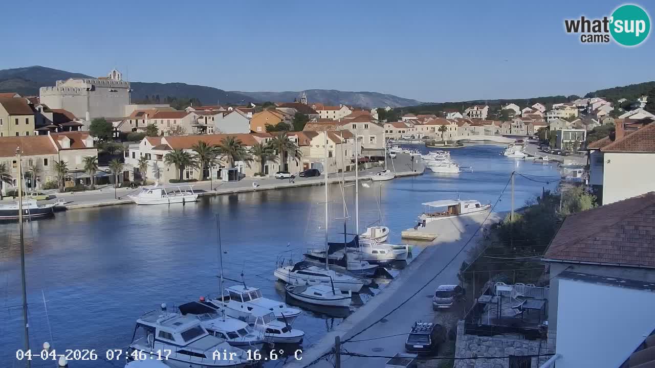 Livecam Vrboska marina | Hvar island | Dalmatia