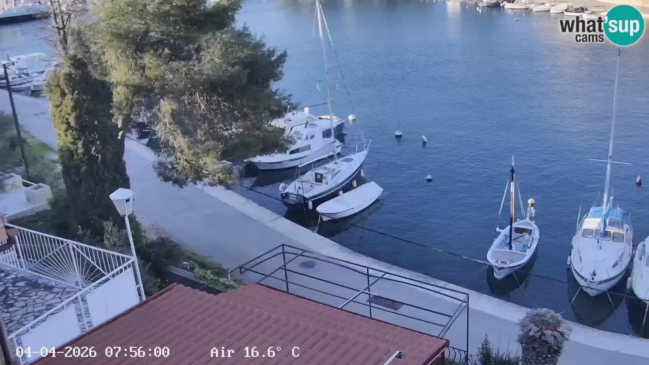 Livecam Hvar Vrboska marina | Île de Hvar | Dalmatia