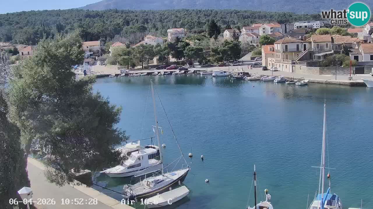 Livecam Vrboska marina | Hvar island | Dalmatia
