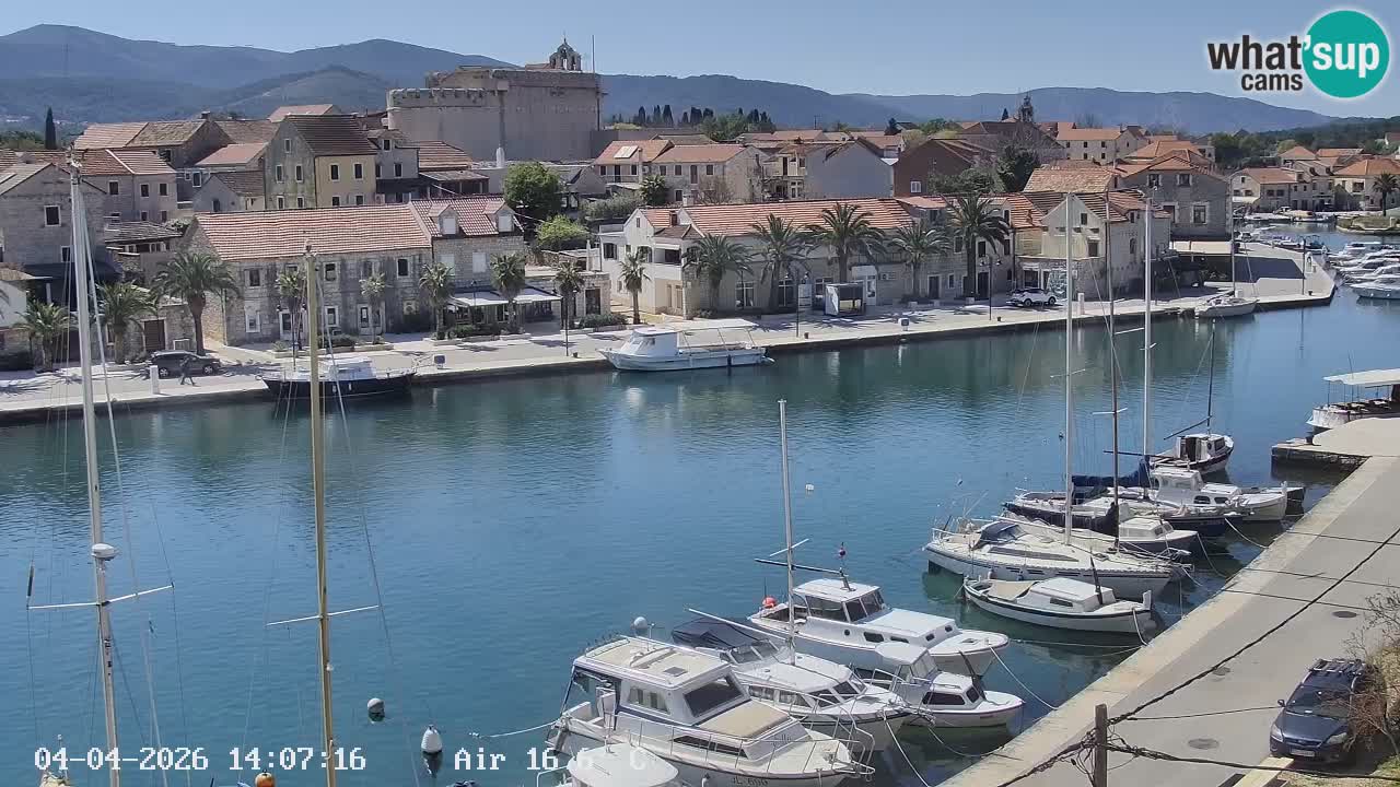 Webcam Vrboska marina | Hvar Insel | Dalmatien