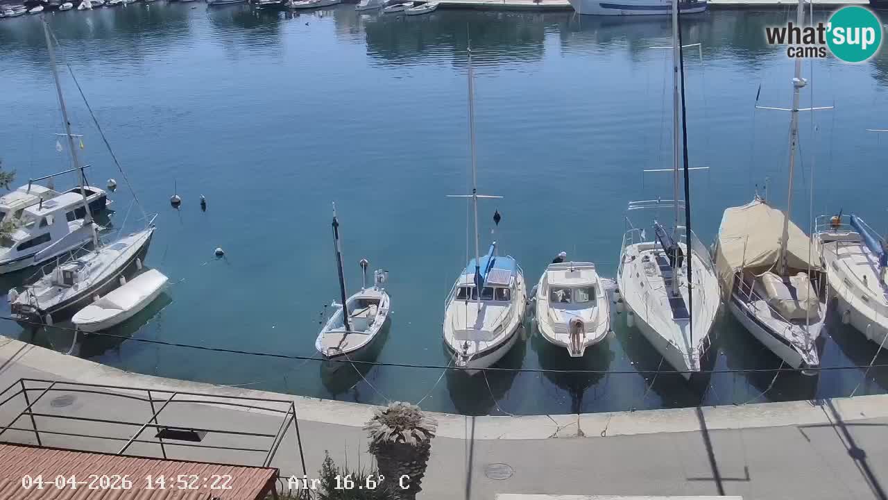 Livecam Hvar Vrboska marina | Île de Hvar | Dalmatia