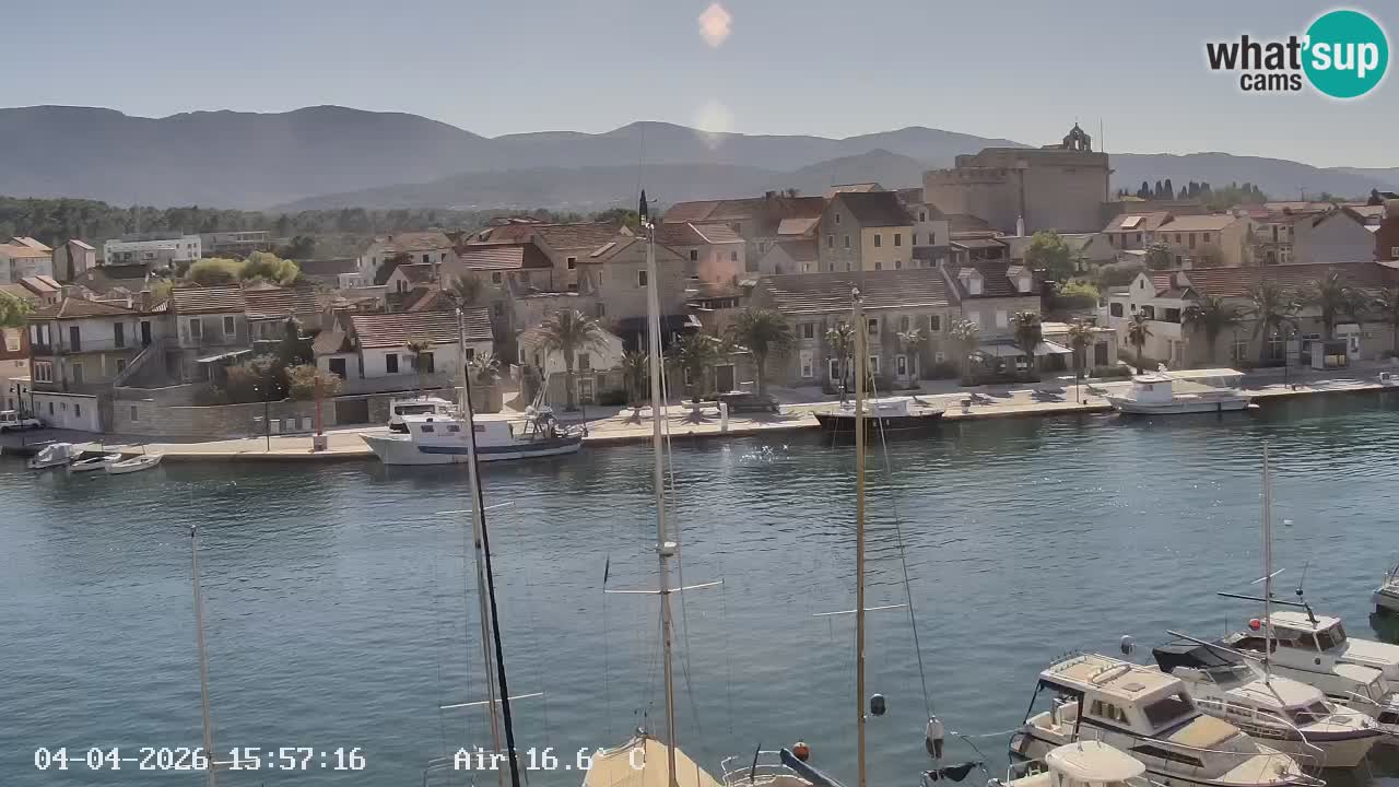 Webcam Vrboska marina | Hvar Insel | Dalmatien