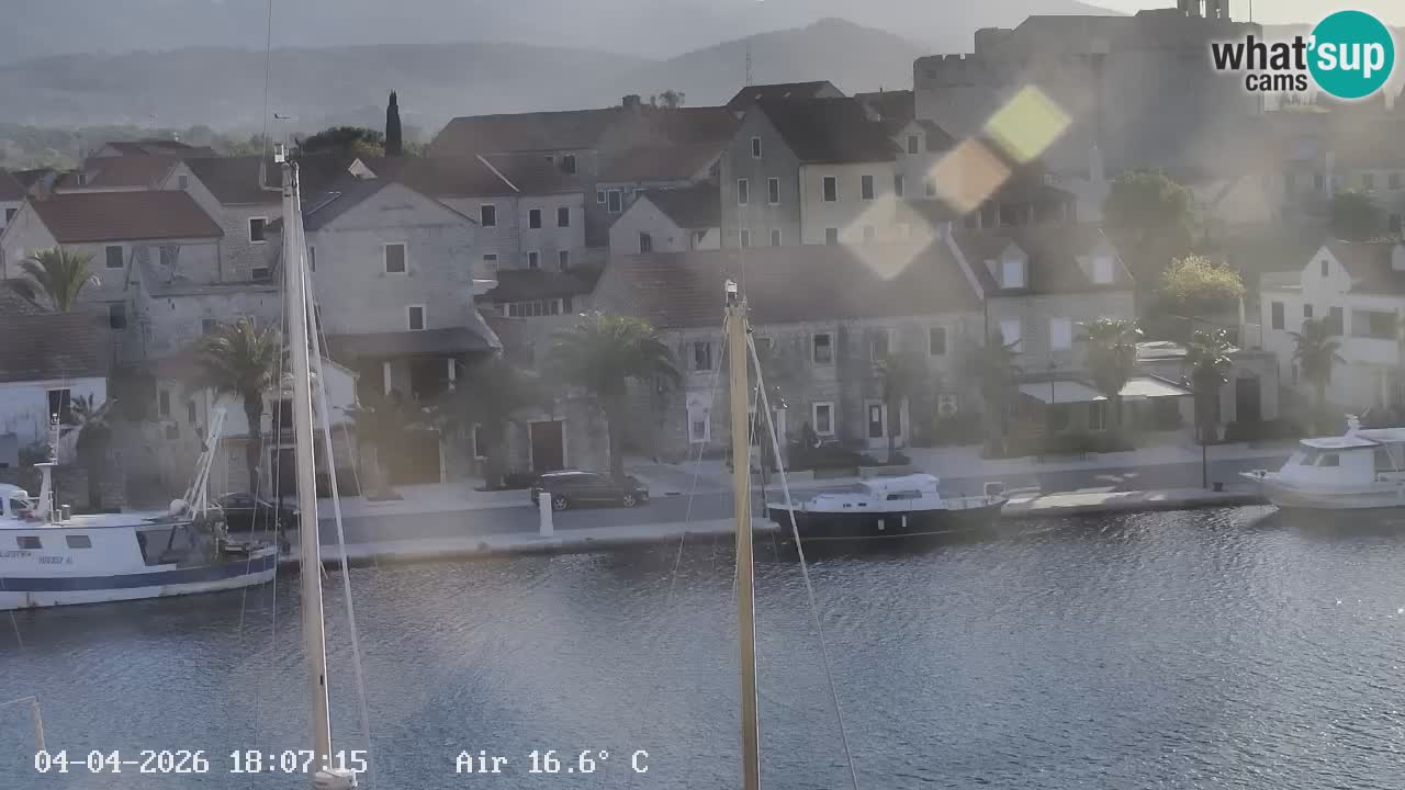 Livecam Hvar Vrboska marina | Île de Hvar | Dalmatia