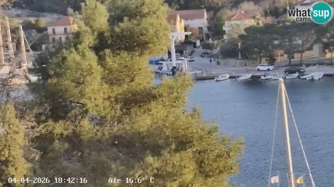 Webcam Vrboska marina | Hvar Insel | Dalmatien