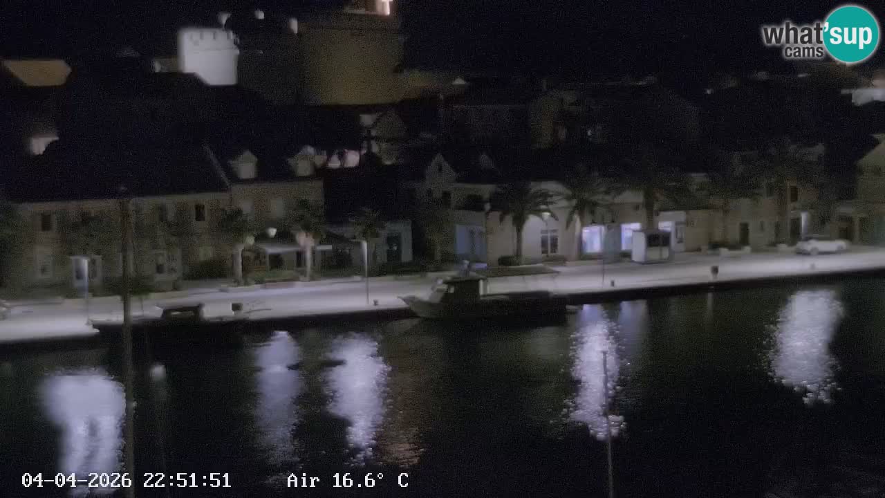 Livecam Hvar Vrboska marina | Île de Hvar | Dalmatia