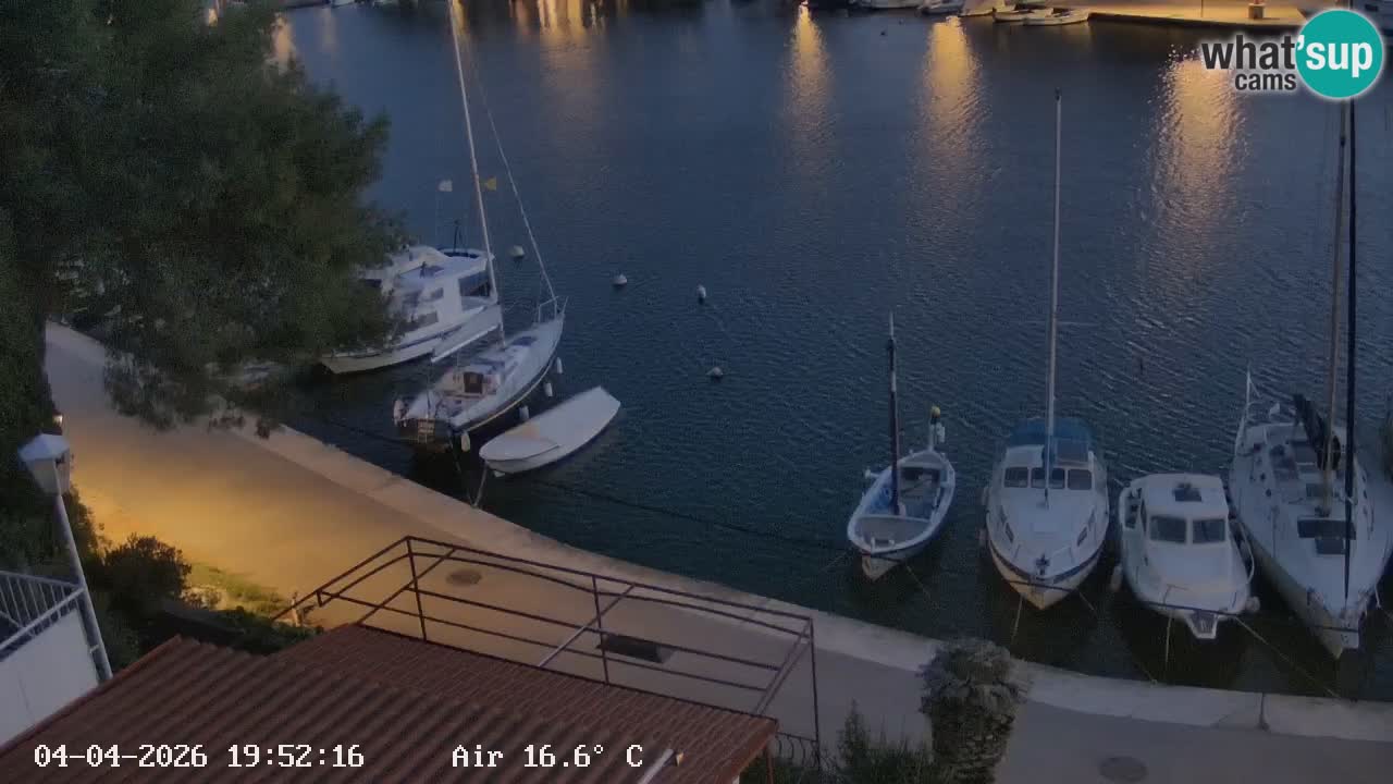 Webcam Vrboska marina | Hvar Insel | Dalmatien