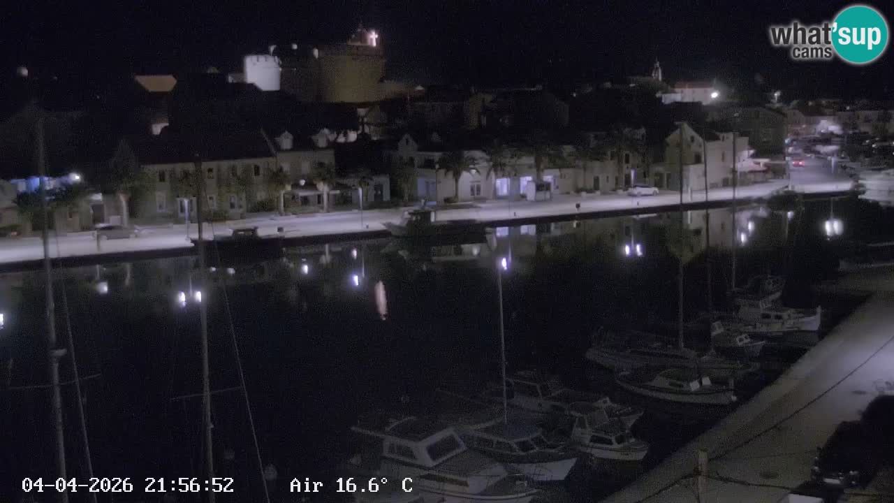 Livecam Hvar Vrboska marina | Île de Hvar | Dalmatia