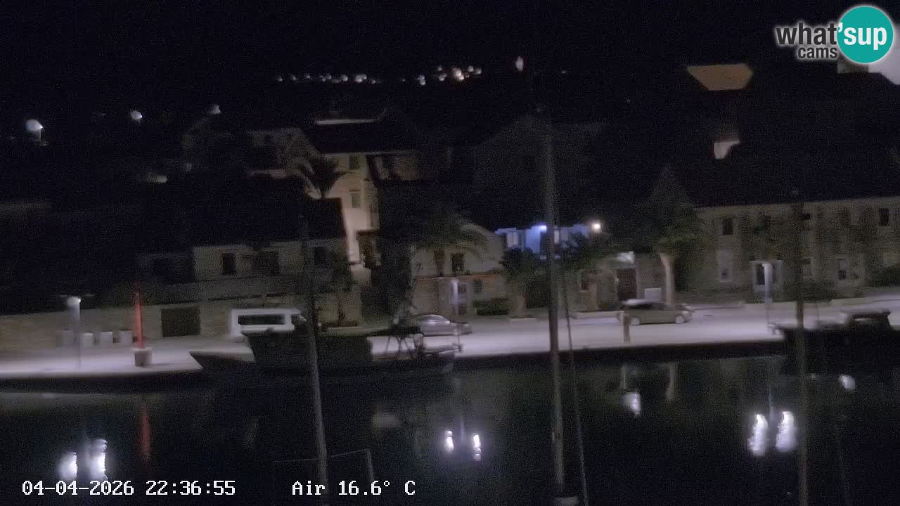 Livecam Hvar Vrboska marina | Île de Hvar | Dalmatia