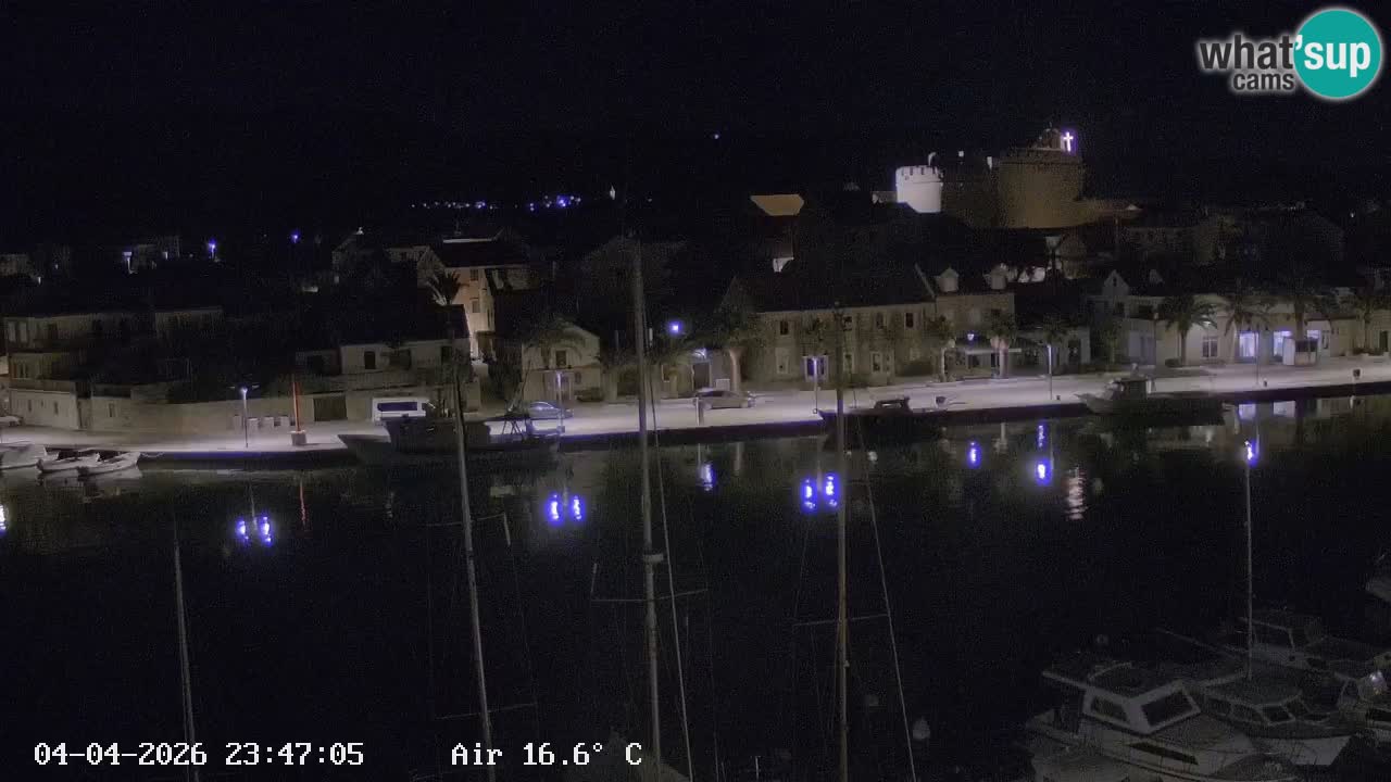 Livecam Hvar Vrboska marina | Île de Hvar | Dalmatia