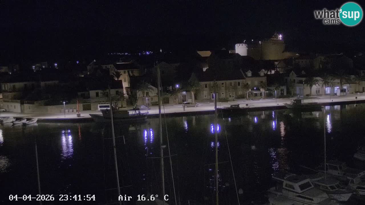 Web kamera Hvar Vrboska marina | otok Hvar | Dalmacija