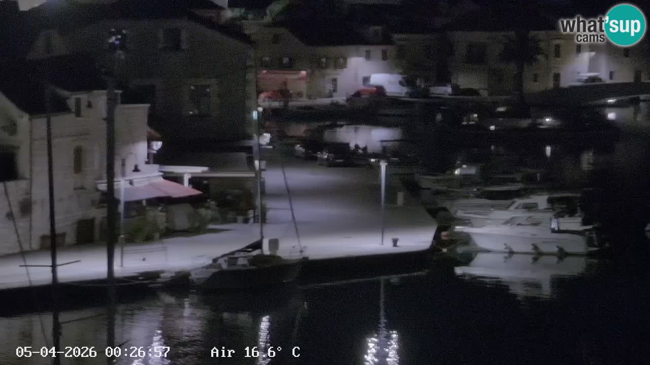 Webcam Hvar Vrboska marina | Dalmazia