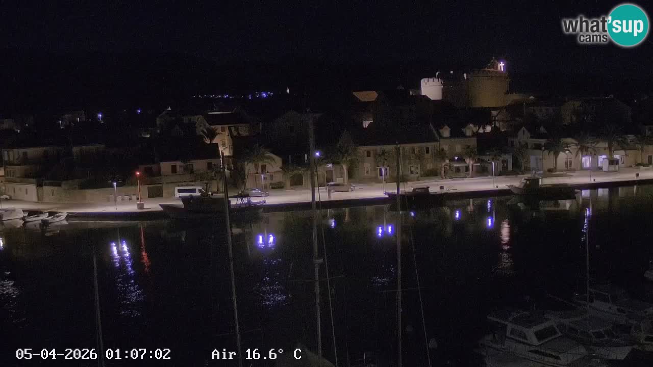 Livecam Hvar Vrboska marina | Île de Hvar | Dalmatia