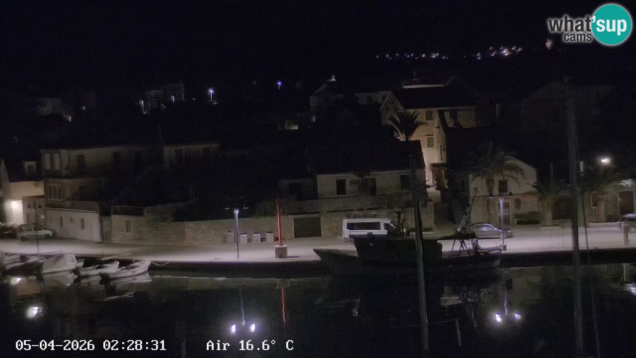 Livecam Vrboska marina | Hvar island | Dalmatia