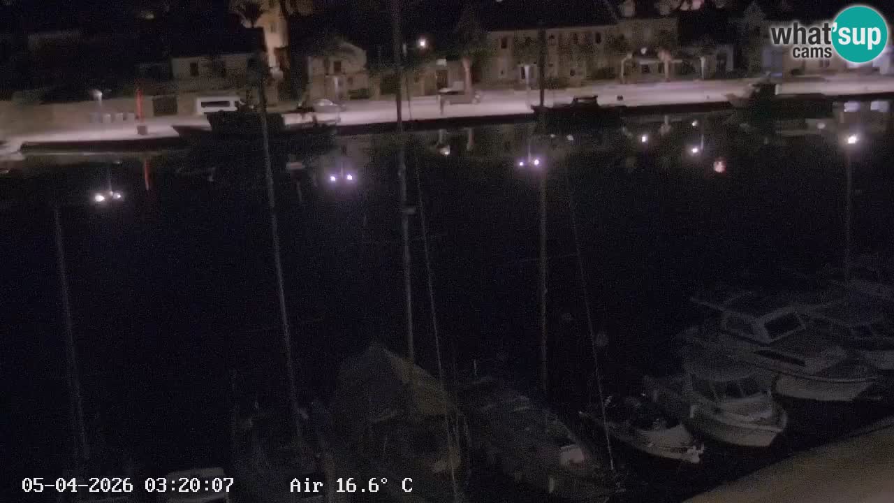 Web kamera Hvar Vrboska marina | otok Hvar | Dalmacija