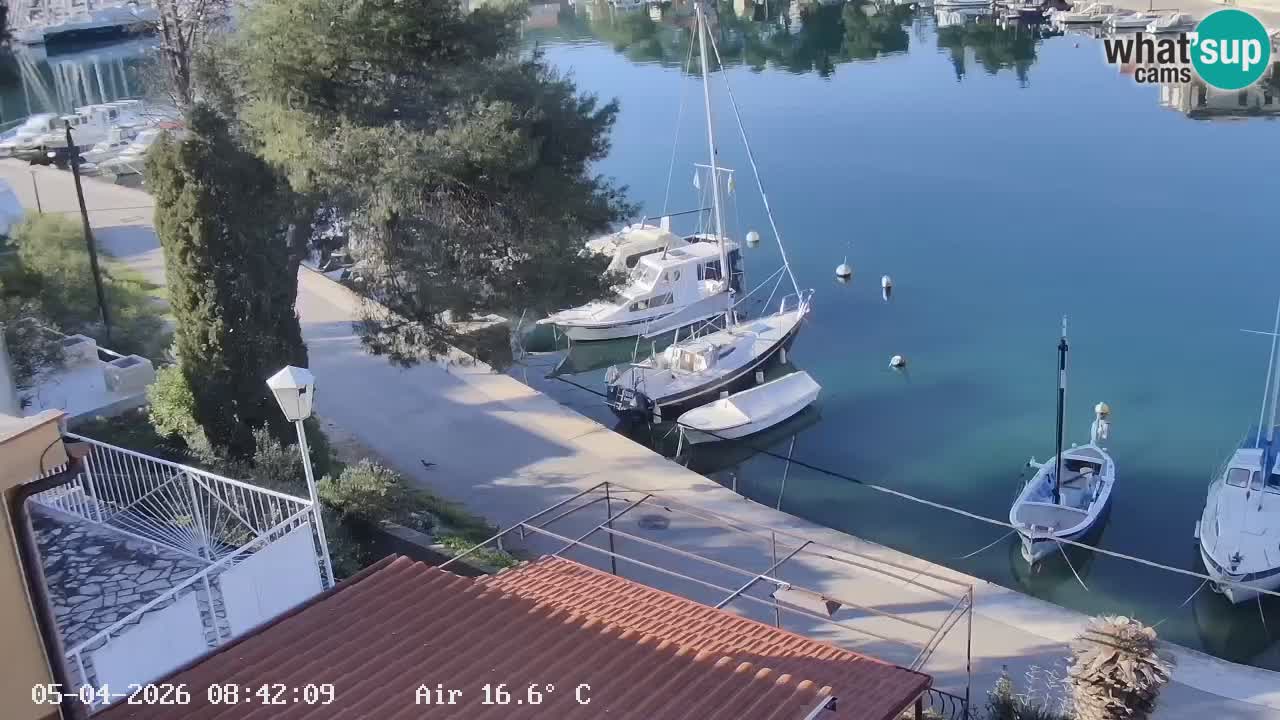 Livecam Hvar Vrboska marina | Île de Hvar | Dalmatia