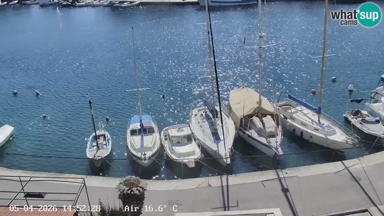 Webcam Hvar Vrboska marina | Dalmazia