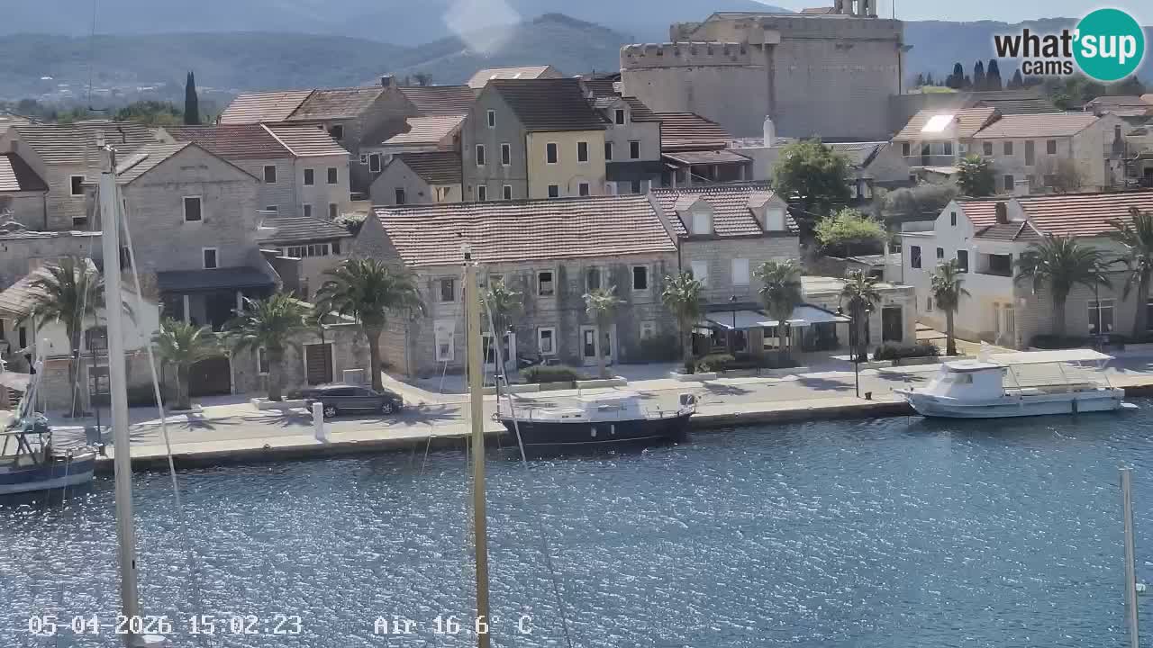 Webcam Vrboska marina | Hvar Insel | Dalmatien